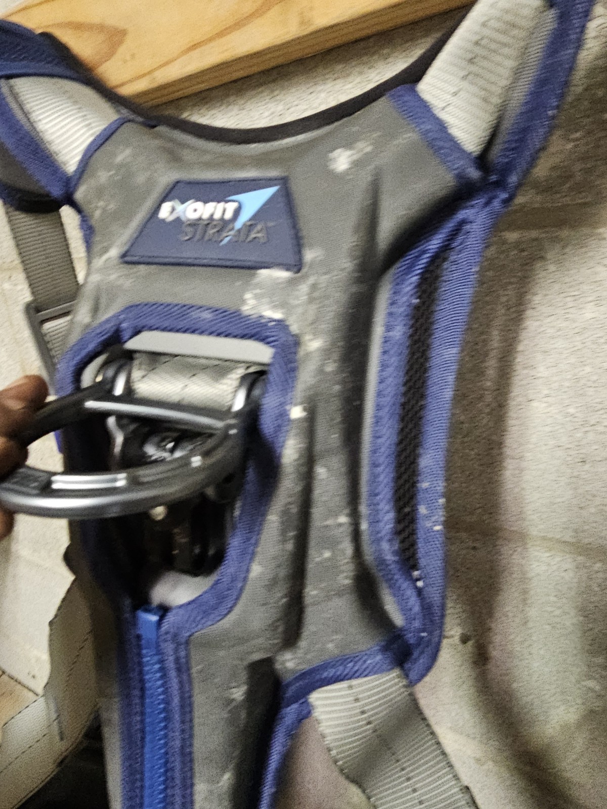 3M DBI-SALA EXOFIT STRATA XL FULL BODY HARNESS FALL PROTECTION XL BELT 1112538