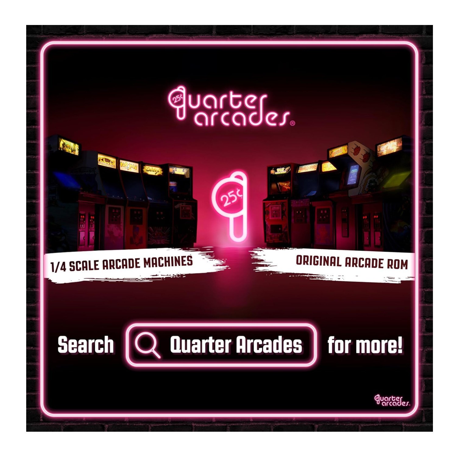 Numskull Quarter Arcades Teenage Mutant Ninja Turtles Collector's Mini Arcade