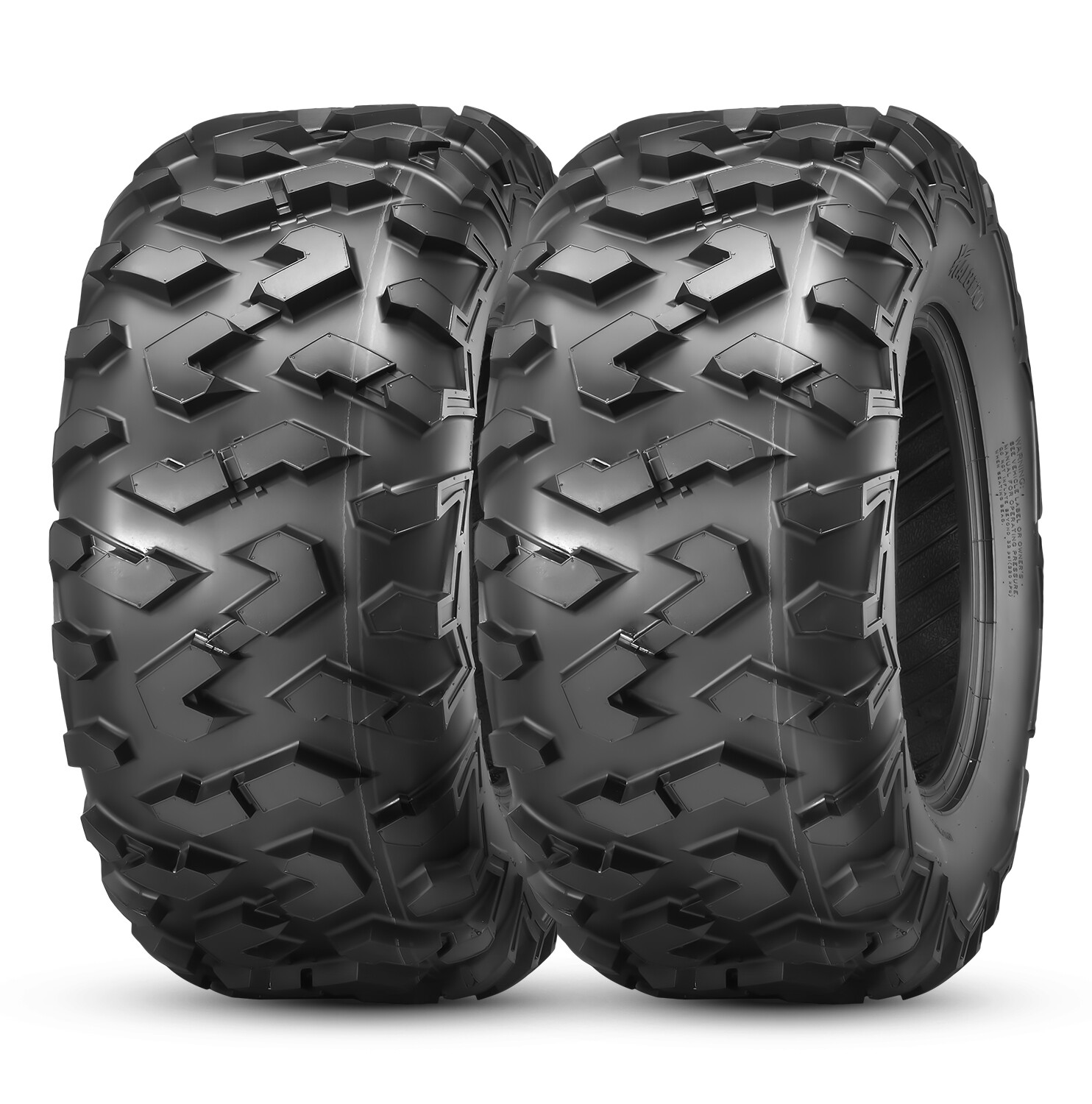 Set Of 2 25x11-10 ATV UTV Tires 25x11x10 6PLY Heavy Duty All Terrain Replacement