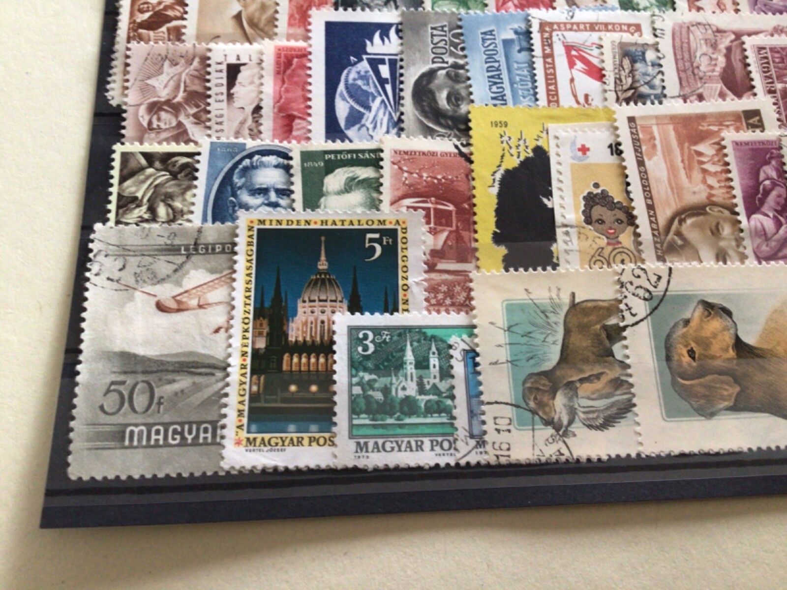 Collect Hungary super value mounted mint or used stamps A16418