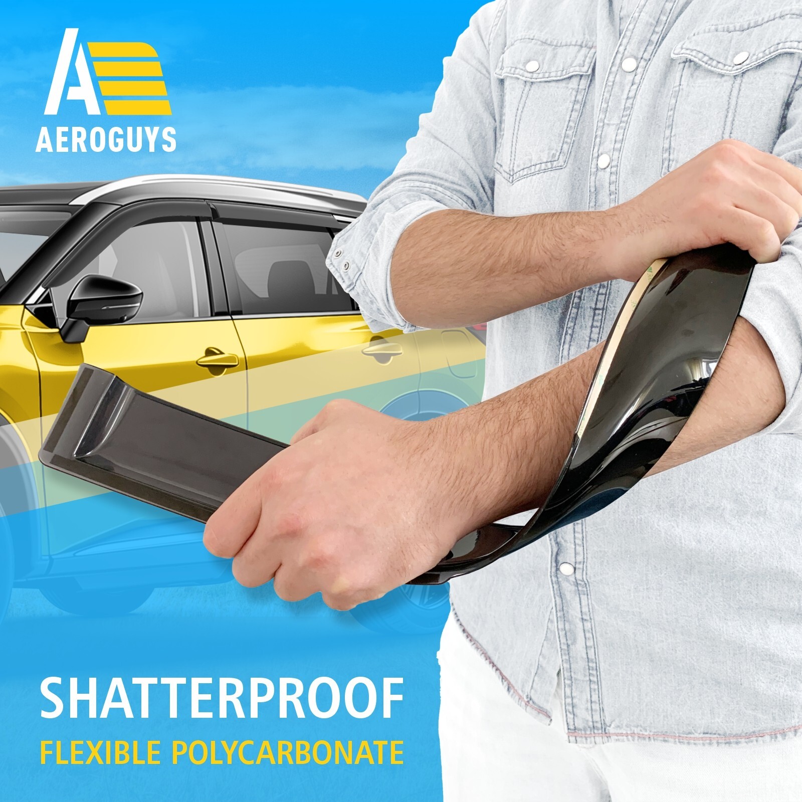 Rain Guards Vent Visors Shade for 2021-2025 Nissan Rogue