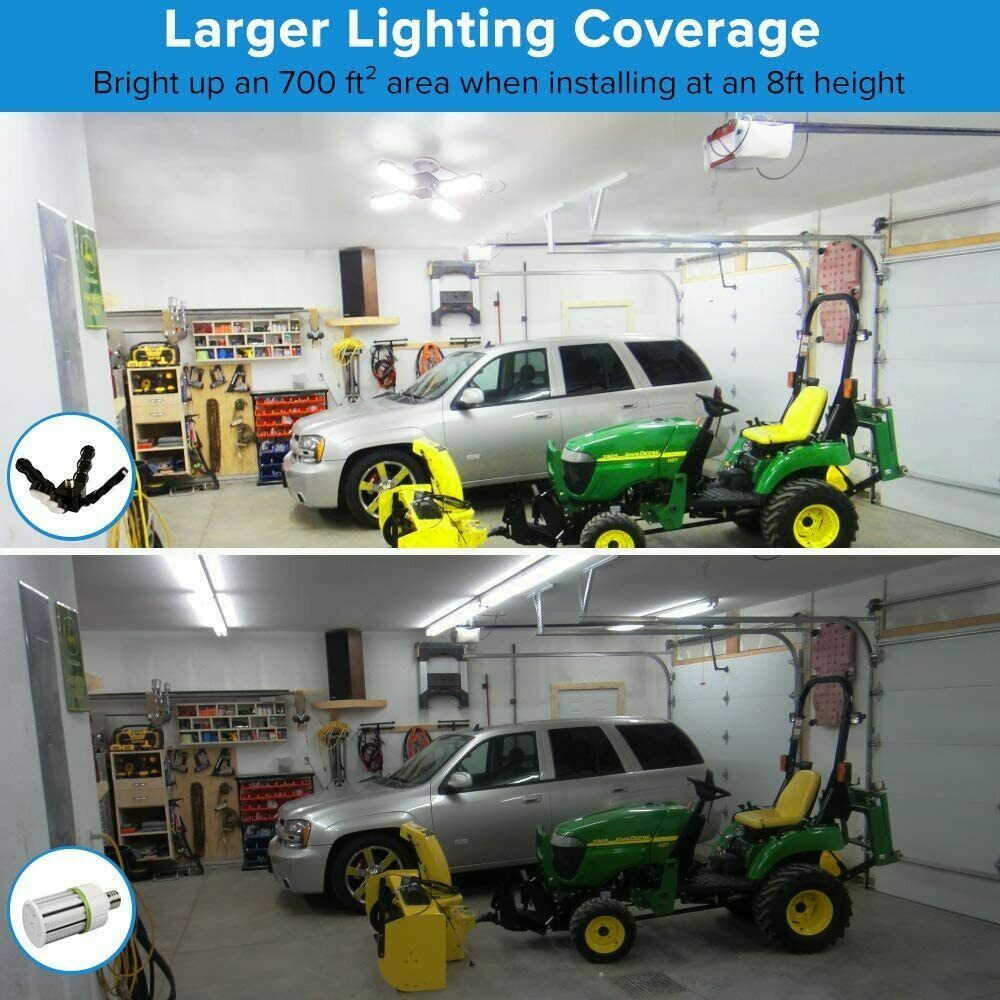 400W Super Bright Warehouse LED High Bay Lights Factory Shop Ceiling Light Lamp