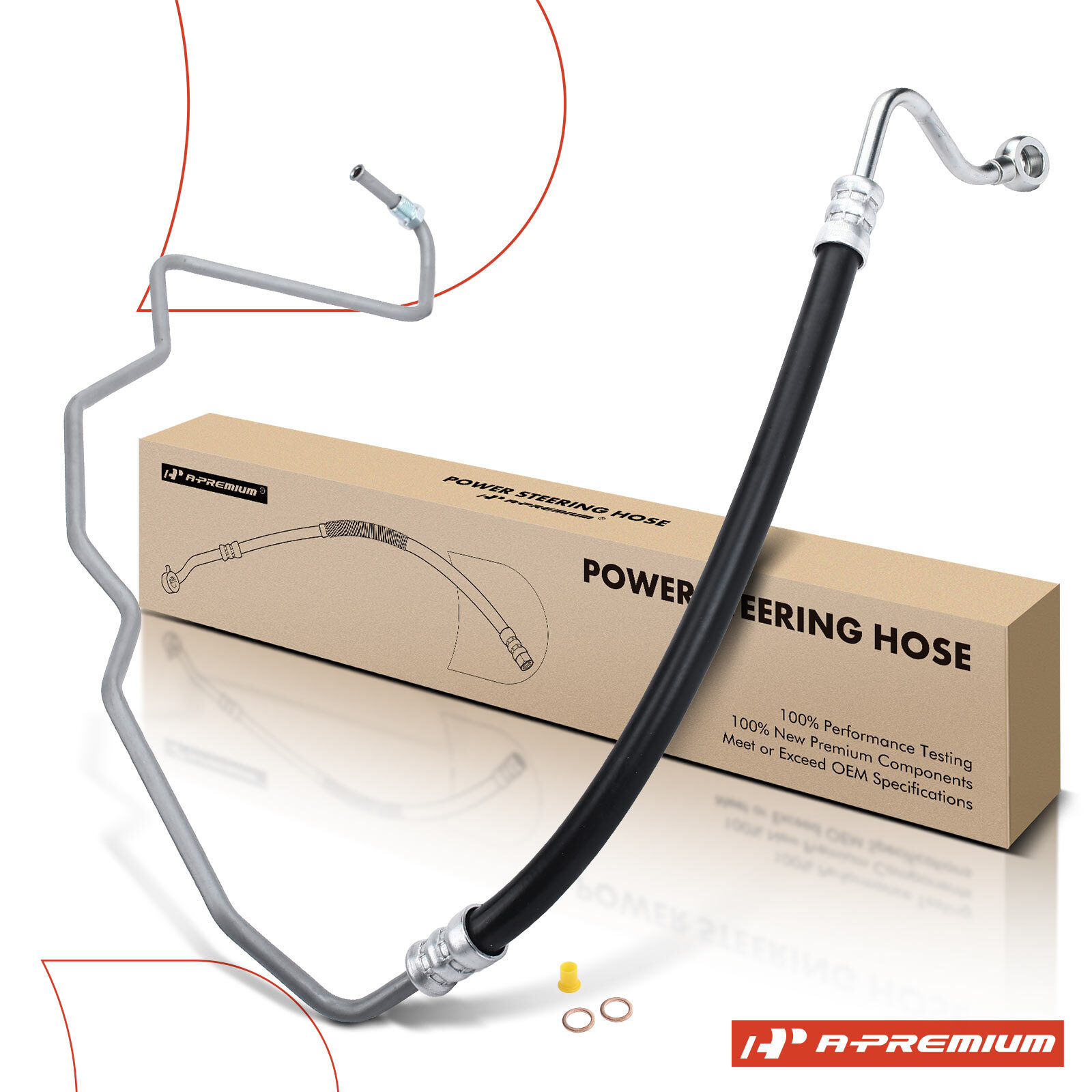 A-Premium Power Steering Pressure Line Hose Assembly for Toyota 4Runner Pickup