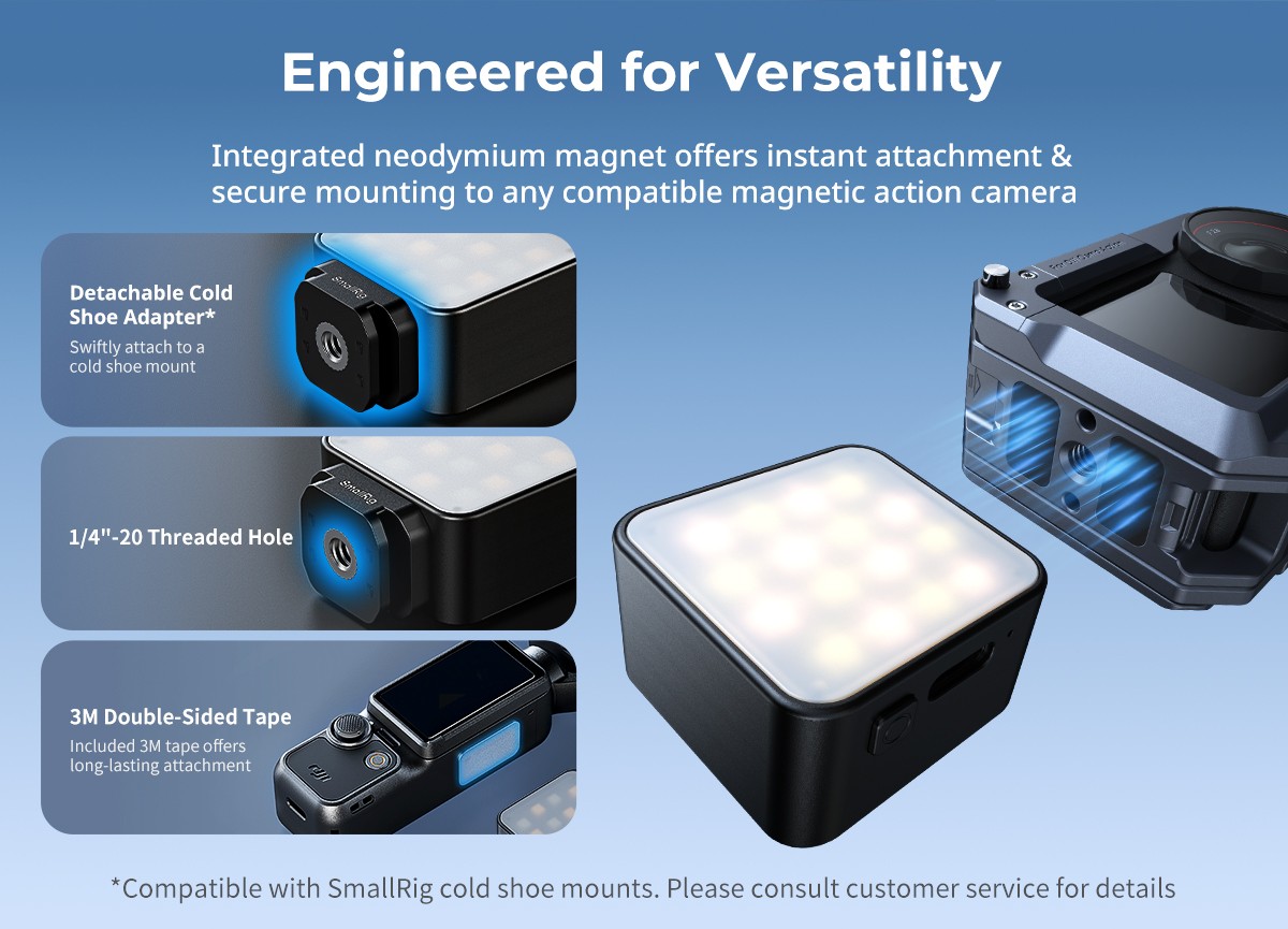 SmallRig Fill Light for Action Cameras 5446