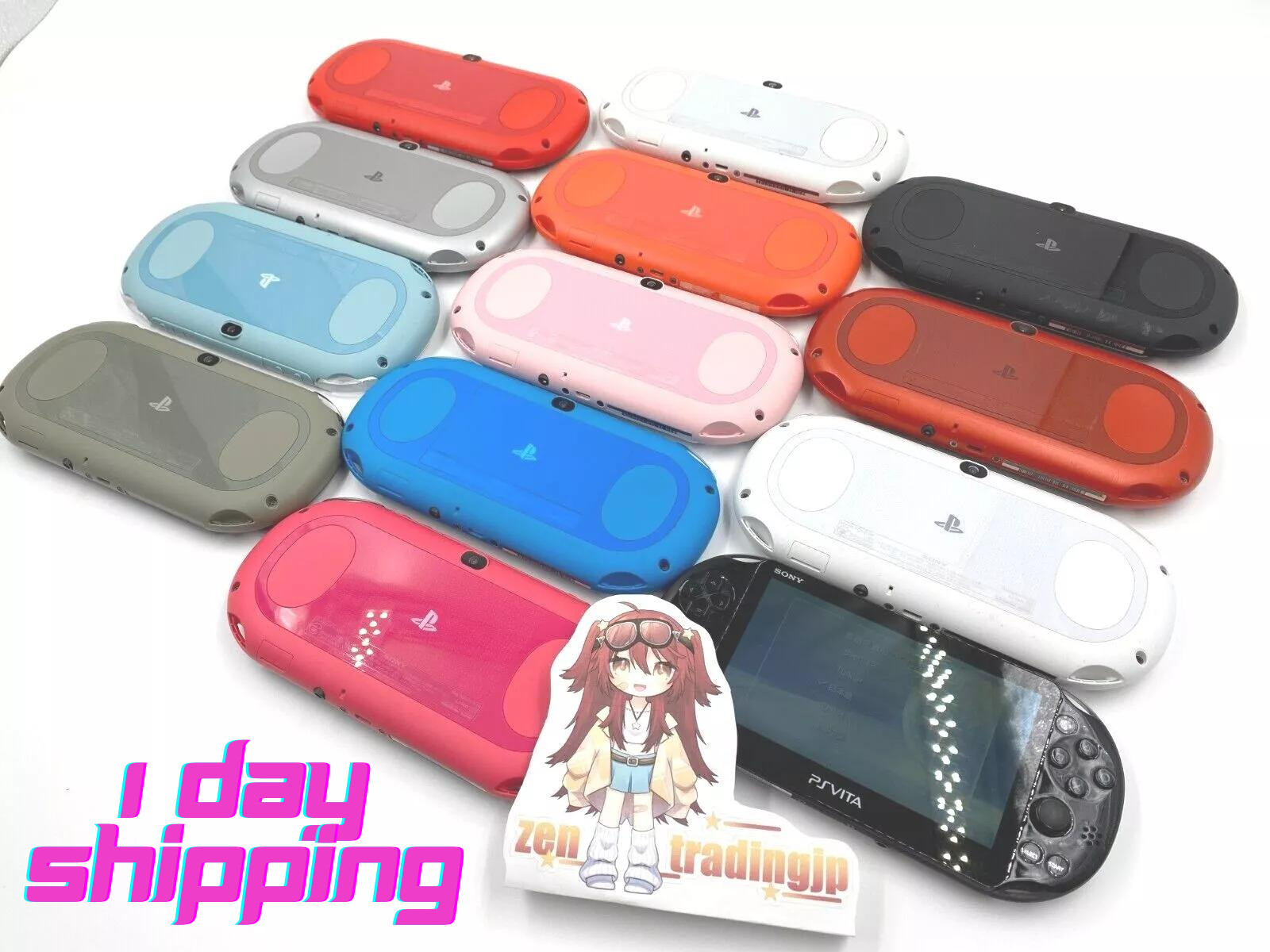 PS Vita PCH-2000 Sony Playstation Console Only Region Free 3Rank