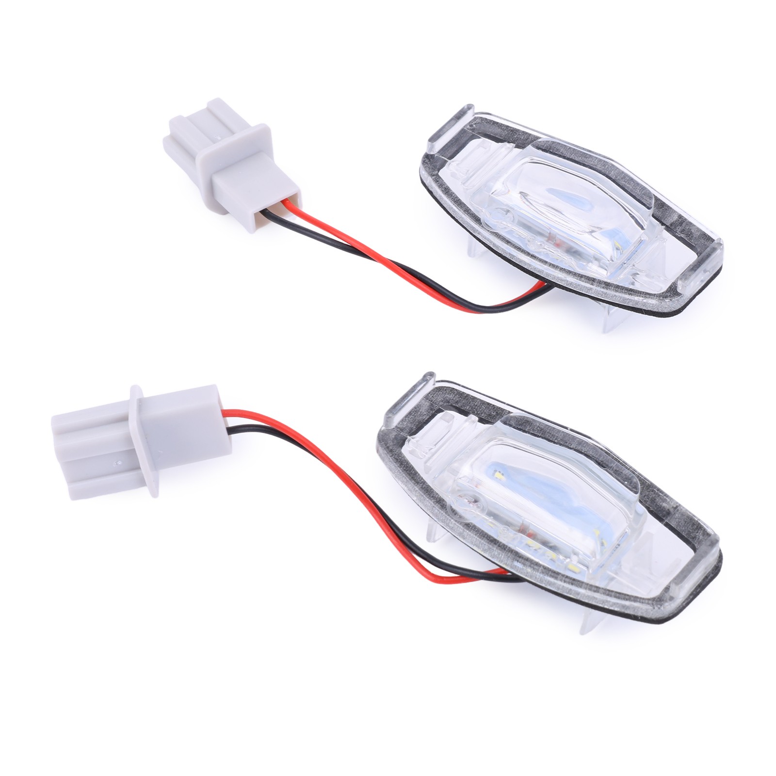 2PCS LED License Plate Light White For 2003-2017 Honda Accord Sedan 4-Door 6000K