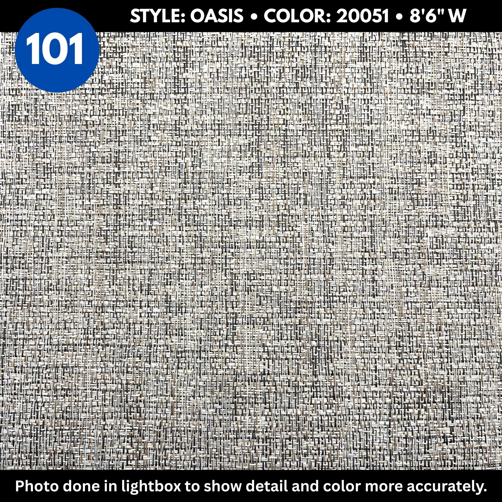 Woven Vinyl Flooring | Samples - 4.5" X 4.5" - Sample 95-108