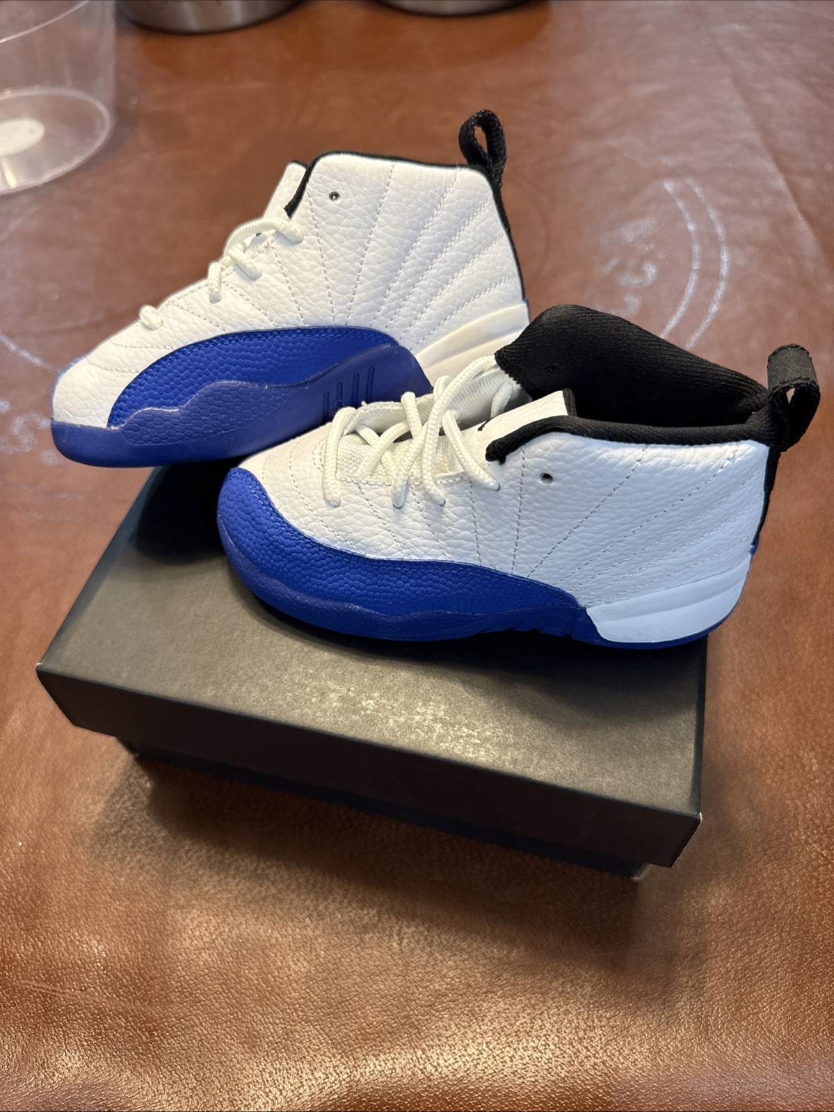 Jordan 12 Retro (TD) “Blueberry” - White/Black-Game Royal - (US 8c) - 850000-140