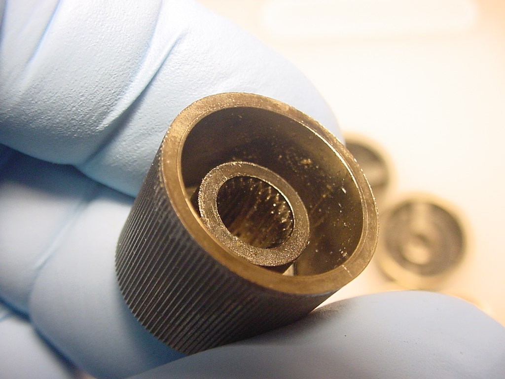 DYNACO PAS2 TUBE PREAMPLIFIER 8PCS RIPPLE INSERT SHAFT CONTROL KNOB LOT (OEM)