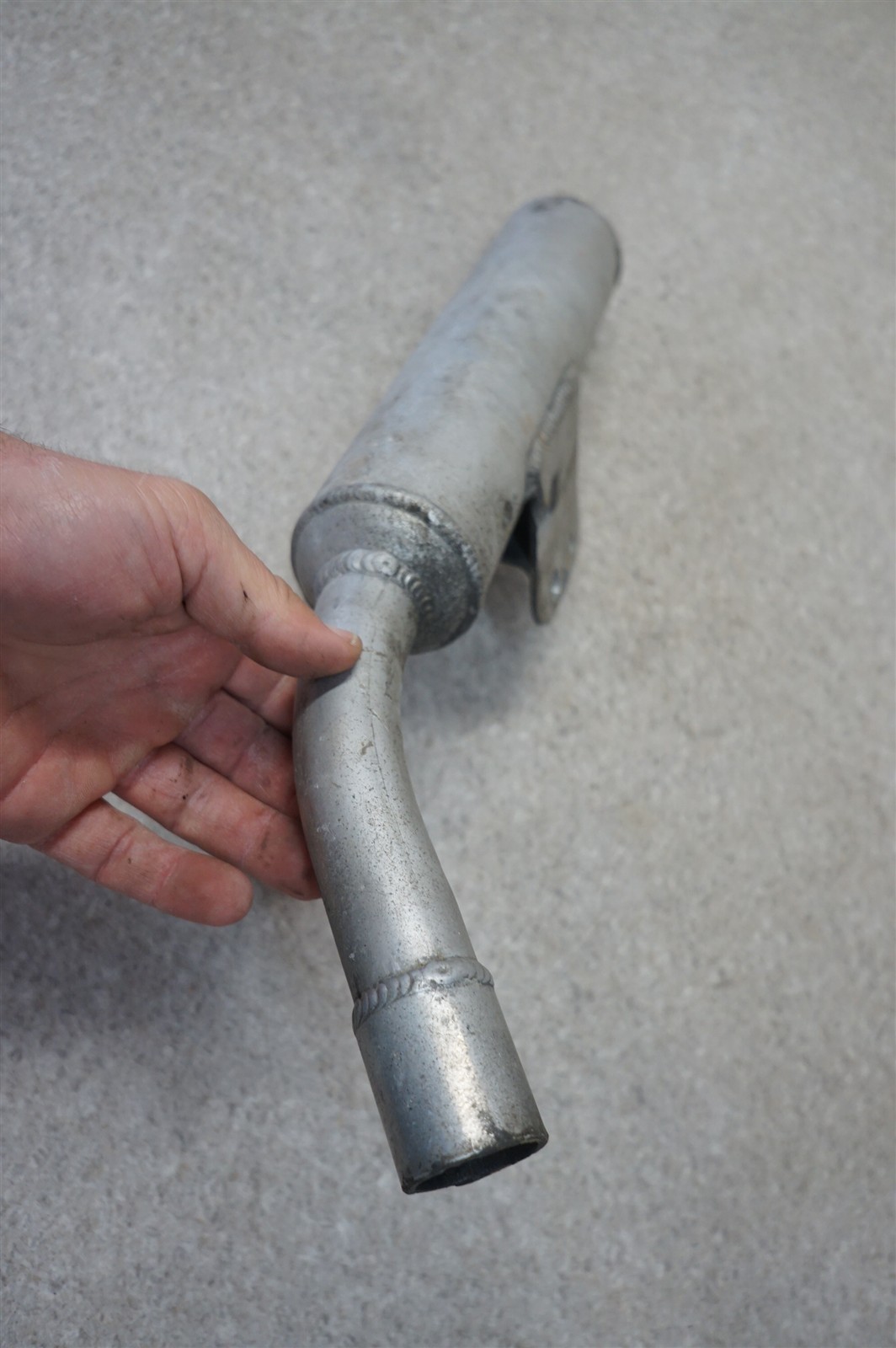 1984 84 Honda ATC250R ATC 250R Full Exhaust System Pipe Muffler Silencer