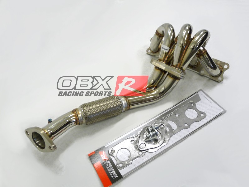 OBX Stainless Exhaust Manifold 09-13 Kia Forte Koup 2.0L 2.4L 4-2-1 No O2/EGR
