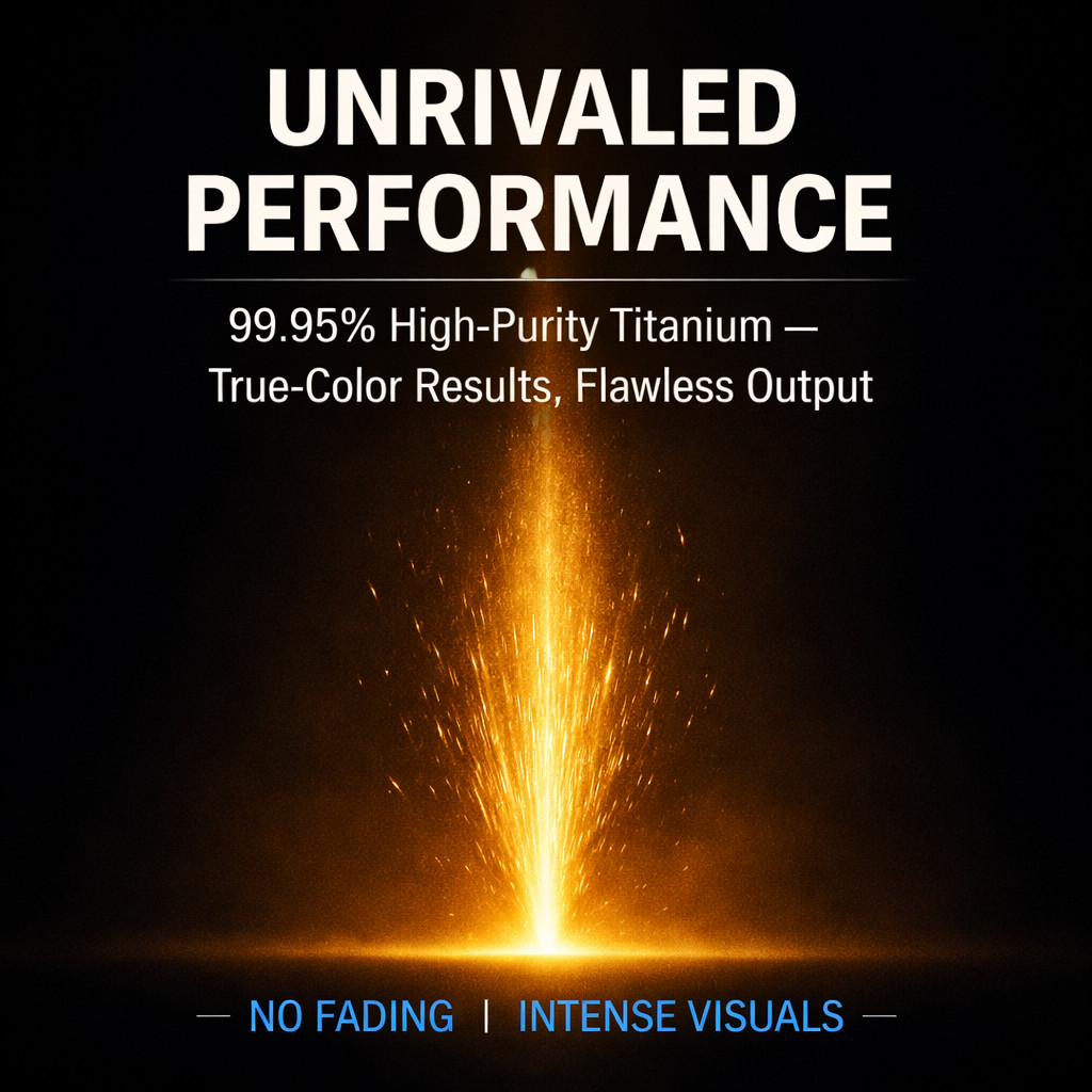 2 Pack Indoor Cold Spark Powder – Universal for Open System Machines