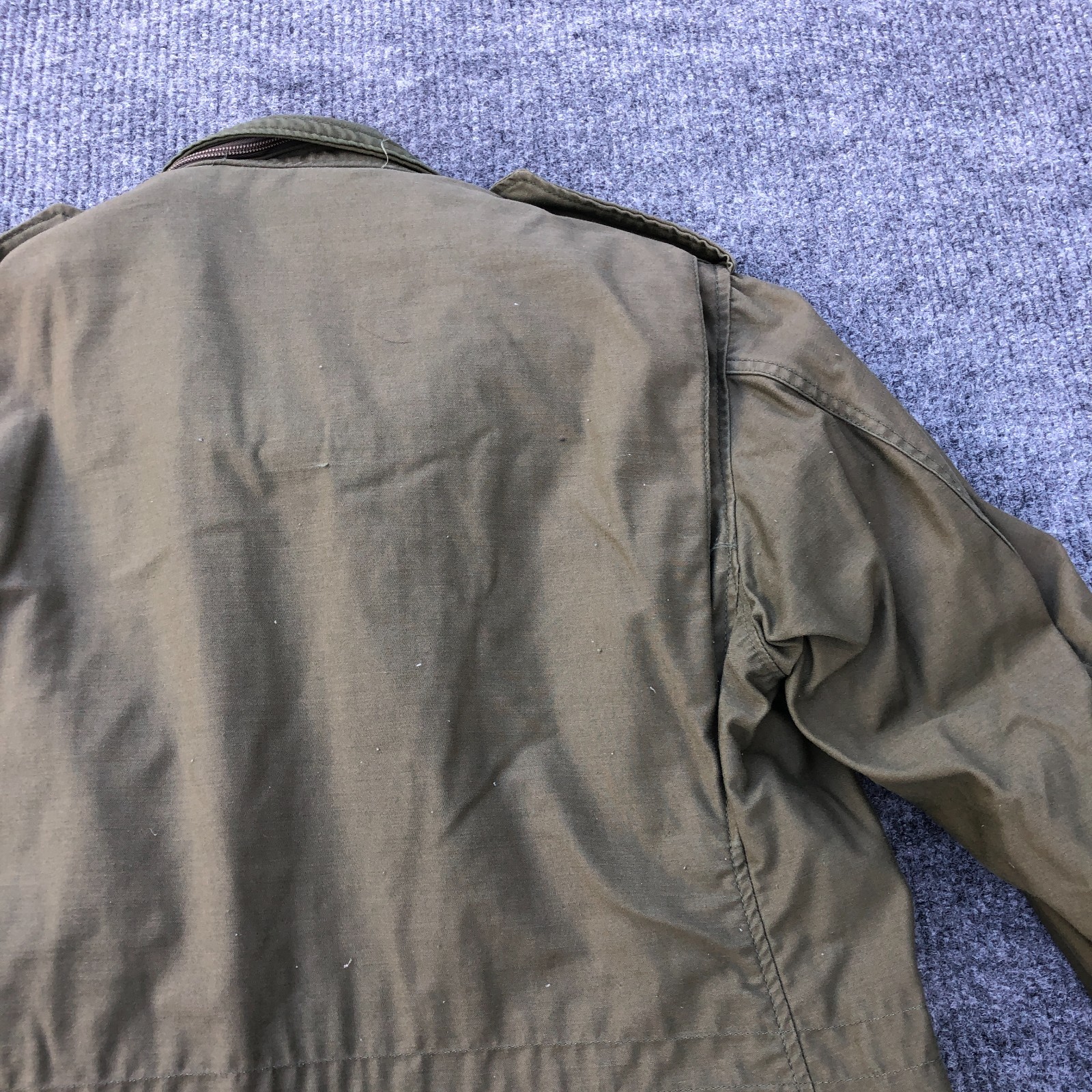 US Military Jacket Men Medium Regular OG 107 Field Coat Cold Weather Paint