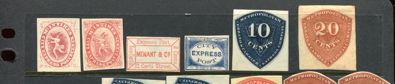 Lot of 56 Local Stamps Bogus & Forgery & Reprint & More BX6910