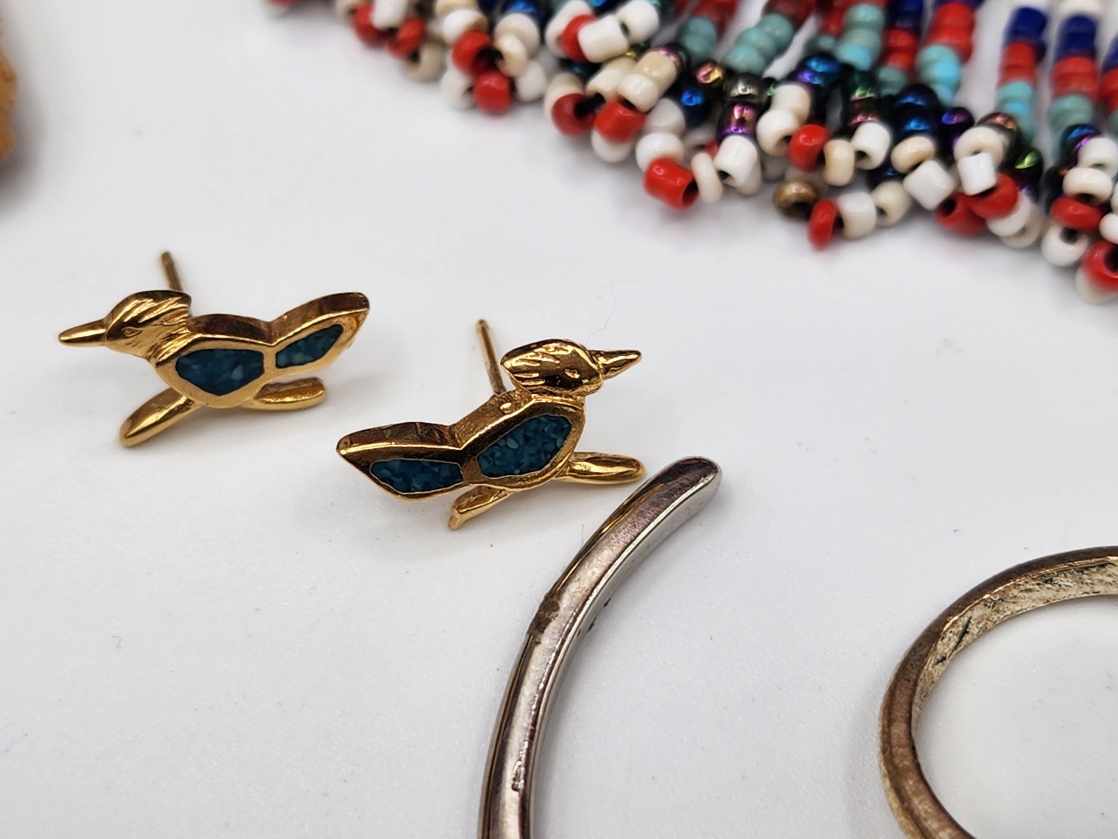 Large Native American Jewelry Lot. Lots Of 925