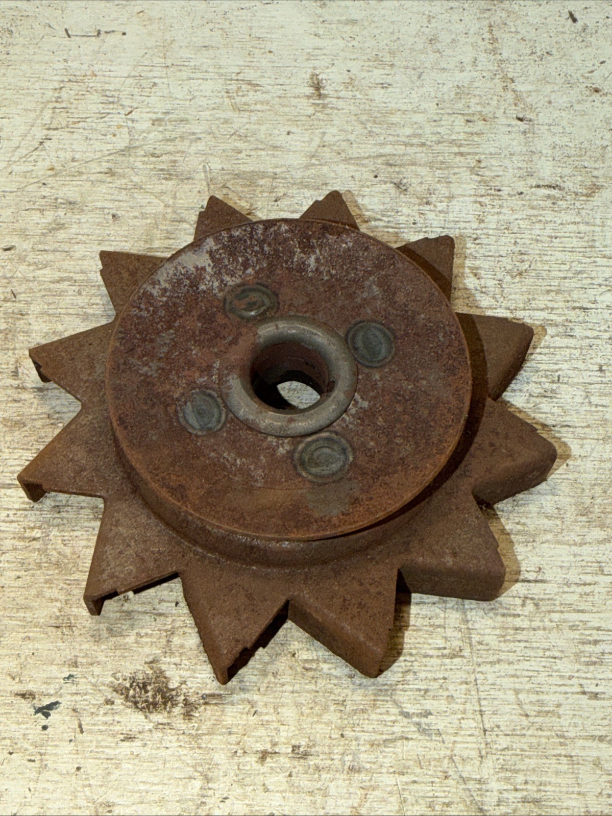 Vintage Vulcan G3085 Generator Fan & Pulley 1949-56 Cadillac 51-58 Packard NOS