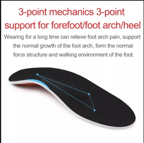 Orthotic Shoe Insoles Inserts Flat Feet High Arch Support for Plantar Fasciitis