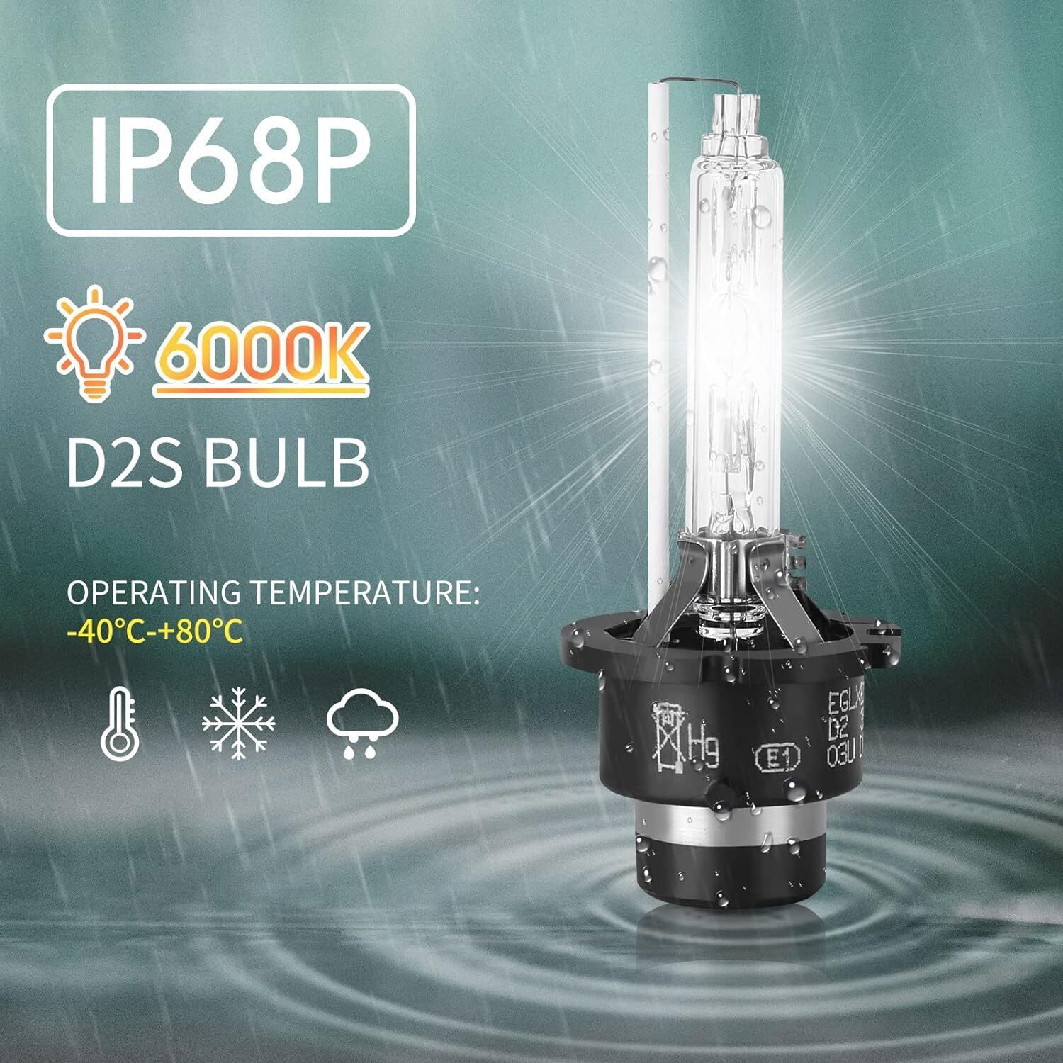 2 Set HID Xenon Headlight Ballast + Igniter + Bulb For 2004-2005 Acura TSX 2.4L