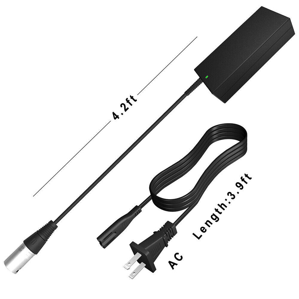 24V 2A New Electric Scooter Battery Charger for Go-Go Elite Traveller Plus HD US