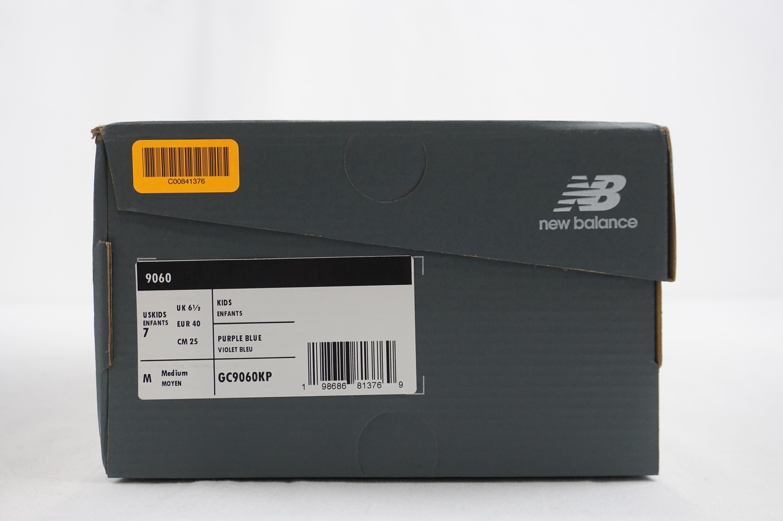 New Balance 9060 Y2K Inspired Sneaker In Purple Blue Kid's Size US 7 (GC9060KP)