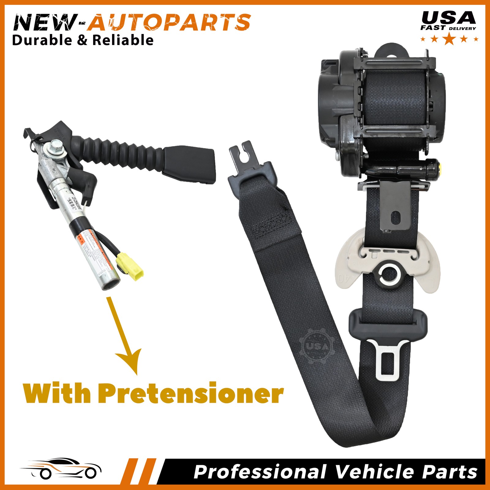 Front Left Driver Seat Belt Retractor Assembly For Honda Accord 2023-2025