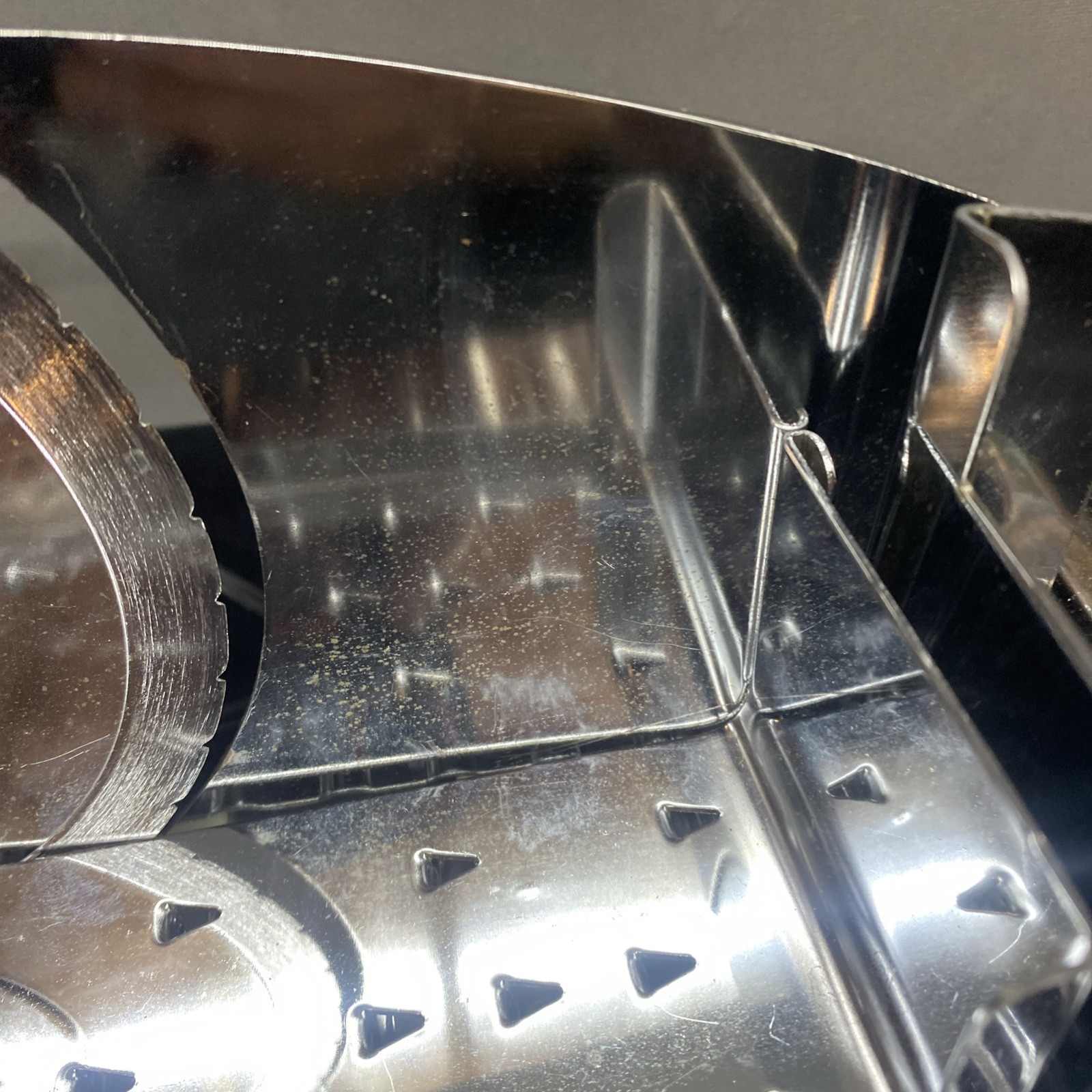 Rival Electric Food Slicer Chrome Metal Model 1101 Working Read Details Clean!