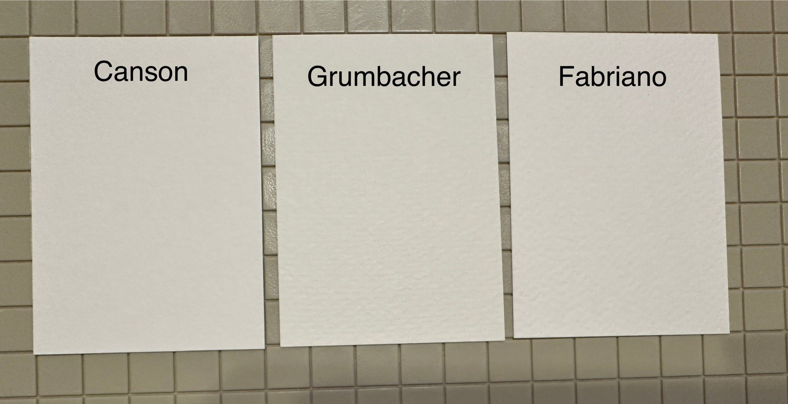 100 ACEO Cards & Card Sleeves ~ Blank 140 lb Watercolor Paper ~ 2.5 x 3.5 Canson