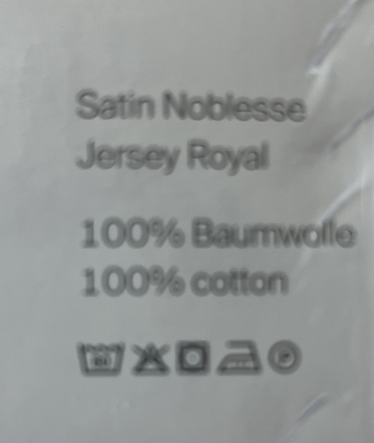 Schlossberg Switzerland~Flora Blanc~Satin Noblesse~Queen Cover~Floral~OEKO~ITALY