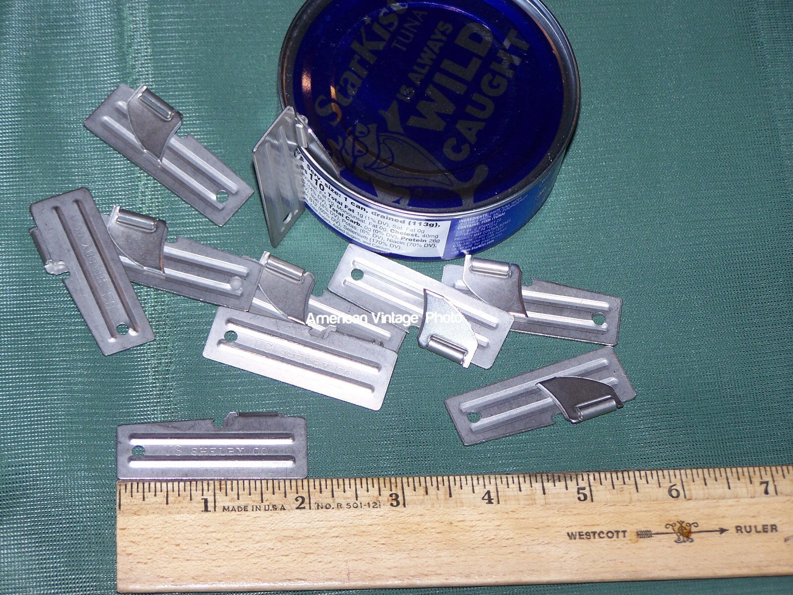 P-51 & P-38 20 Pack Can Opener Shelby USA Military for Mess Kit Survival Camping