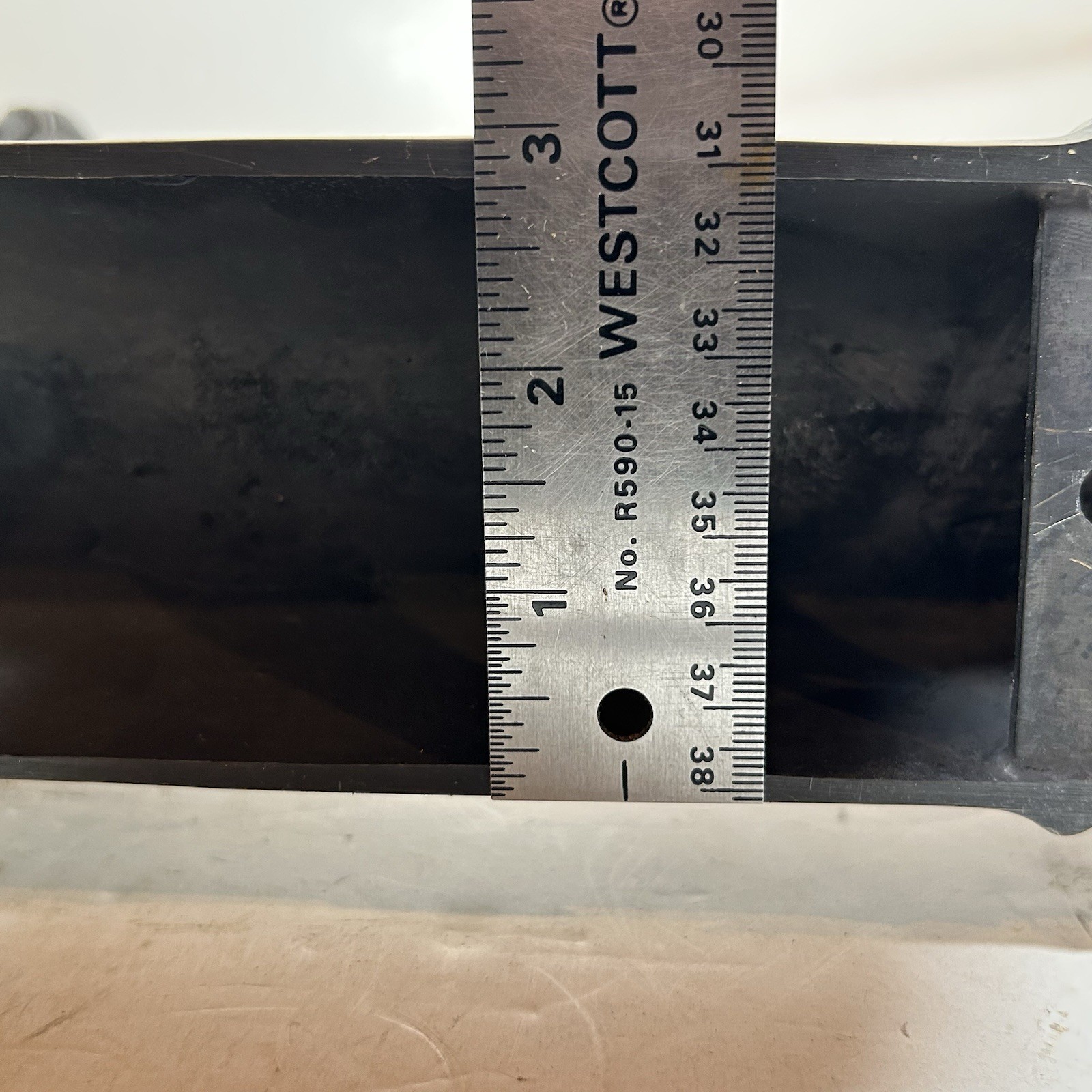 PAIR Vintage Decorative Arts Inc HUGE 31.75” Bronze / Brass Bamboo Wall Sconces