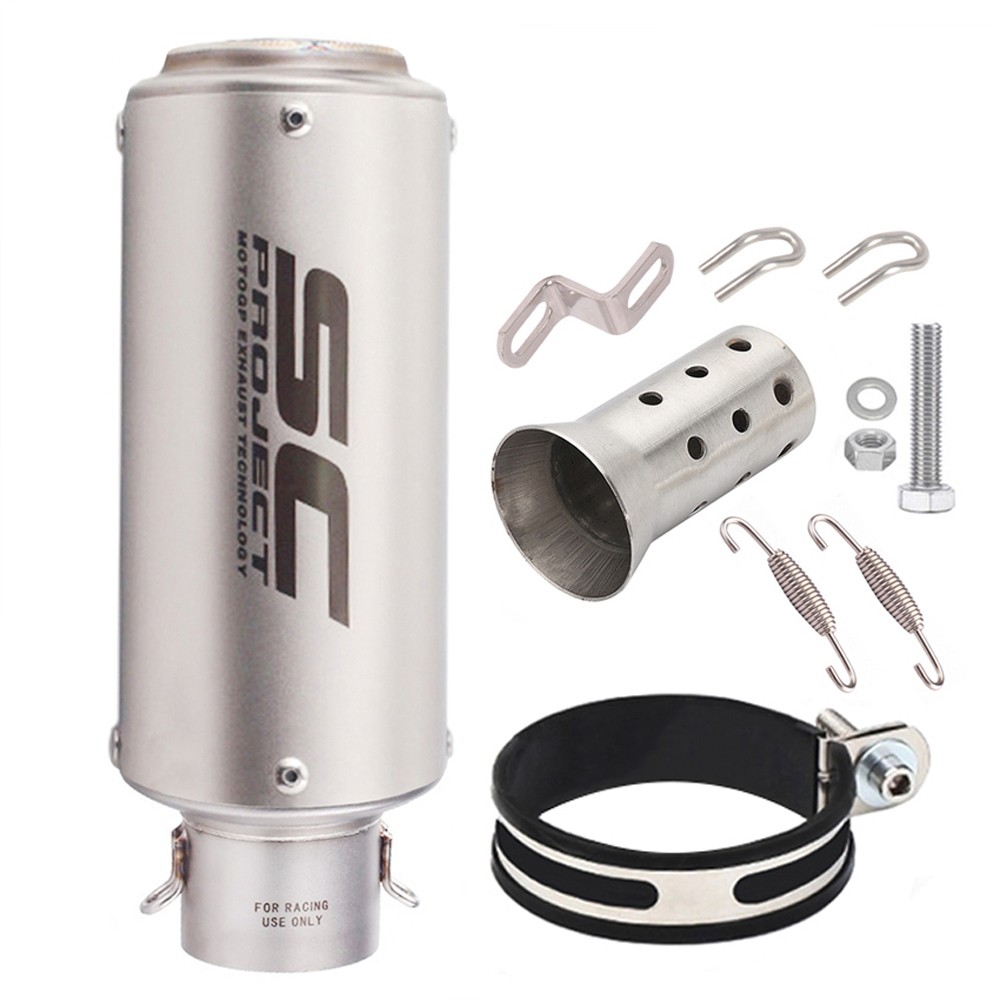 Fit Kawasaki Z900 2017-24 Slip On Full Exhaust Header Link Pipe Muffler Titanium