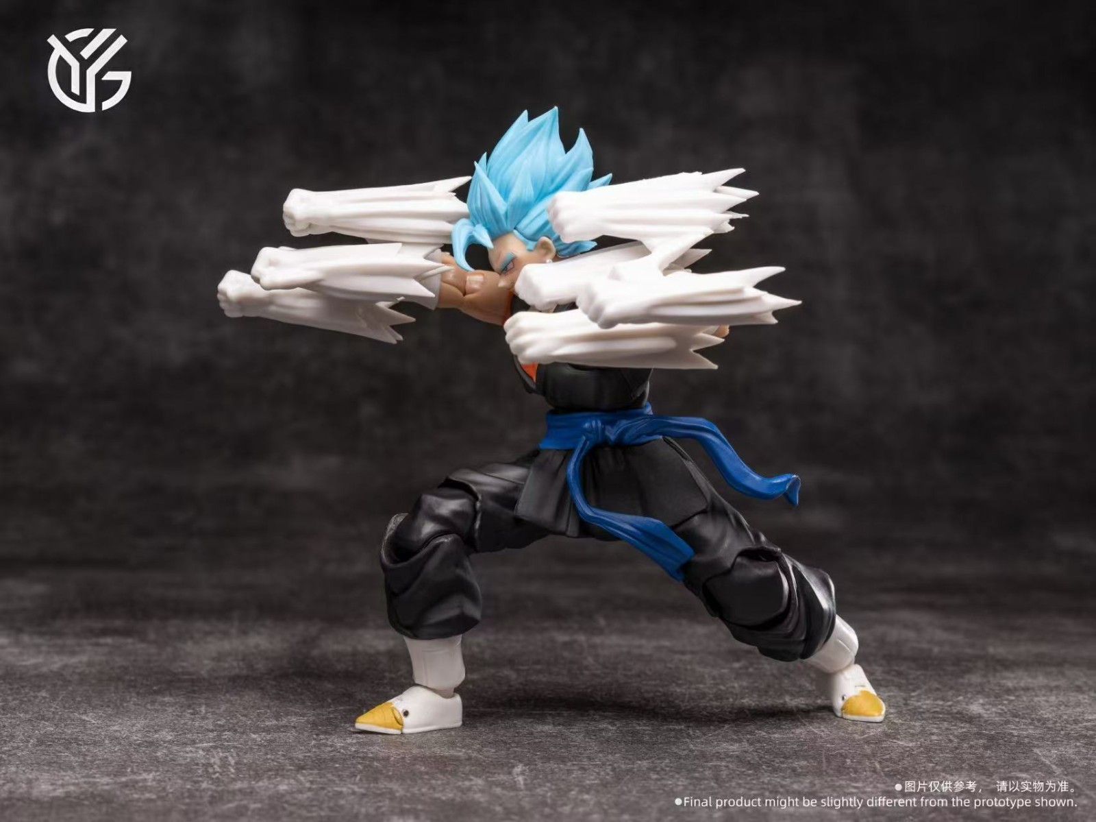 2025NEW YGmw Studio 1/12 Dragon Ball Vegito Action Figure YG-mw 007 In Stock