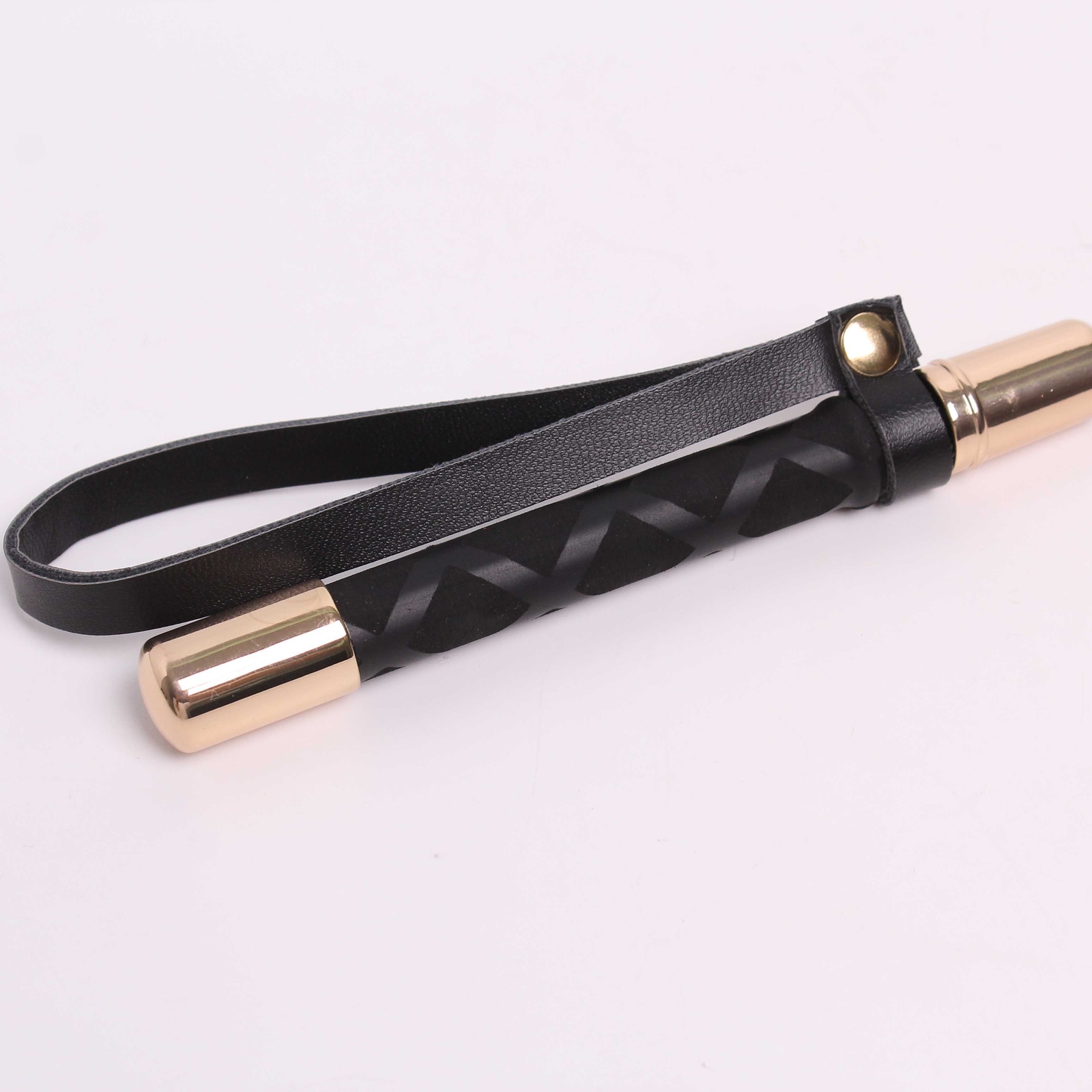 Short Riding Crop PU Leather Whip Flirt Flogger Slave BDSM Couple Games Roleplay