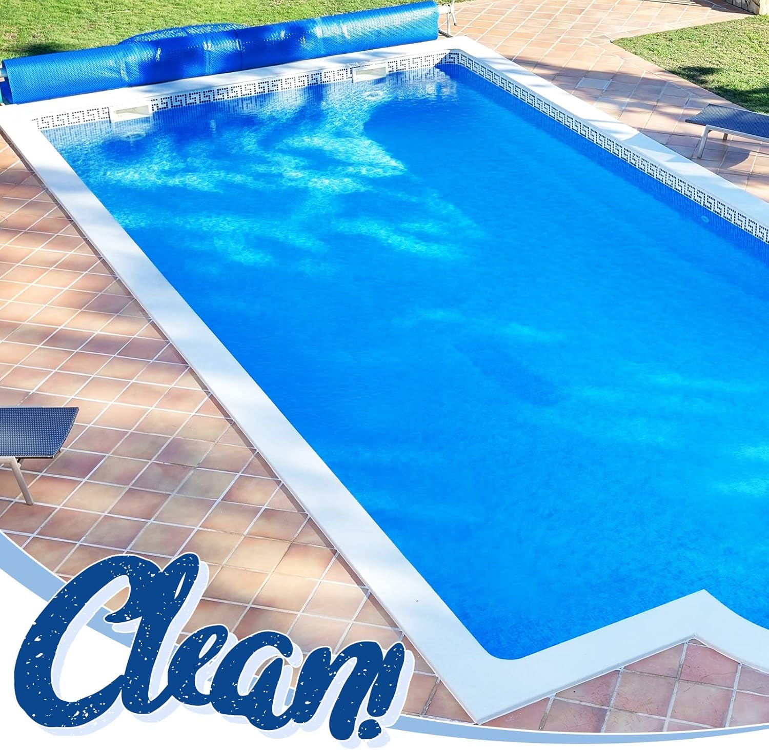 7 X 7 Ft Pool Hot Tub Solar Cover, 16 Mil Heavy Duty Hot Tub Thermal Bubble Blan