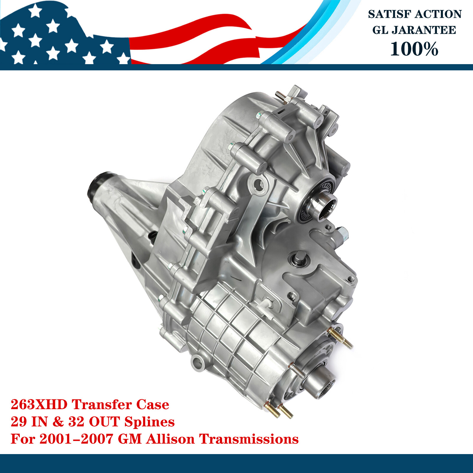 New NP263XHD Transfer Case for CHEVY SILVERADO GMC SIERRA 2500 3500 (HD)