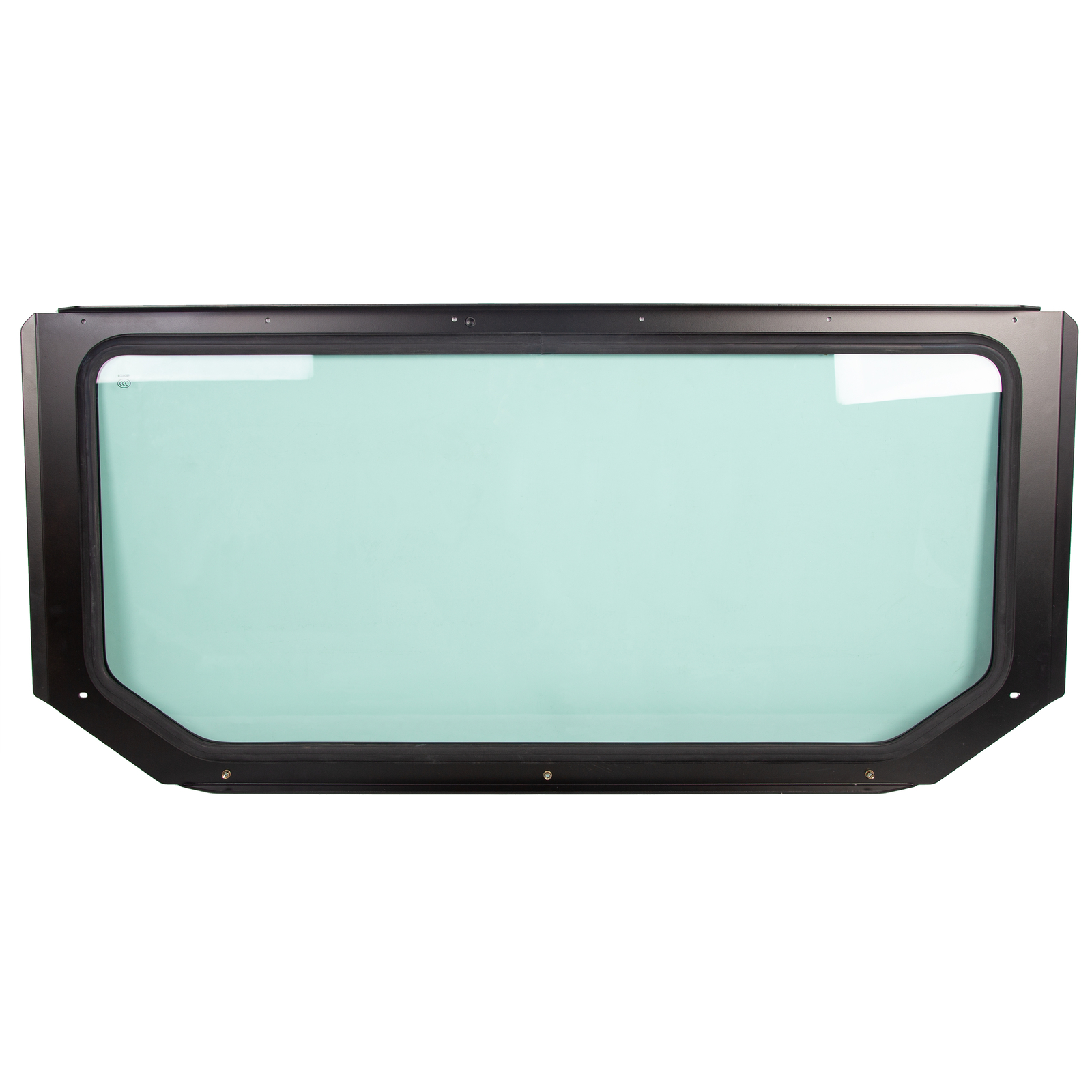 New Full Glass Windshield Black For Can Am Maverick X3 2017-2024