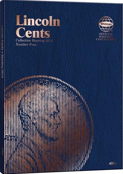 Whitman Lincoln Cent Coin Folder 2014 -2025 Vol 4 Penny Album Book 4004 w Blank