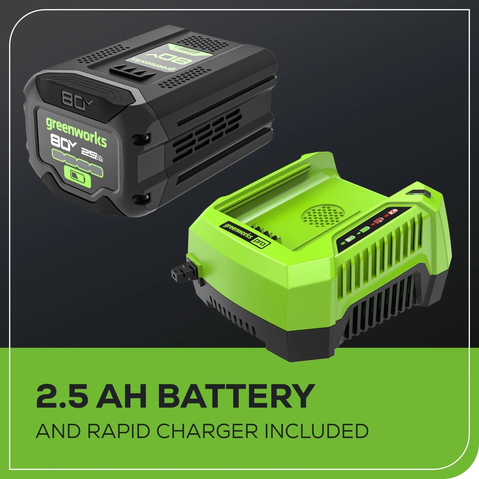 Greenworks 80V Cordless Brushless 16" String Trimmer & 700 CFM Blower Combo Kit