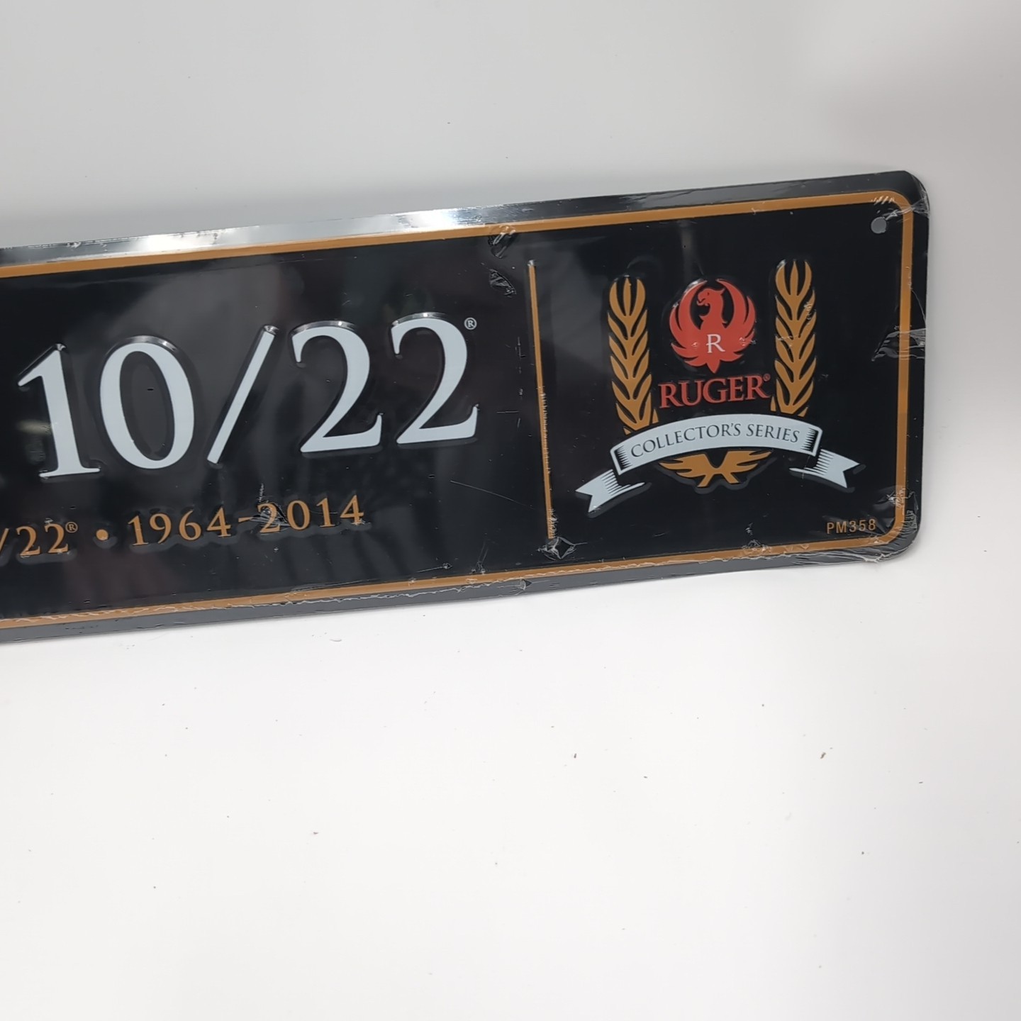 1964-2014 50 Years Ruger 10/22 Anniversary Collector’s Series Embossed Tin Sign