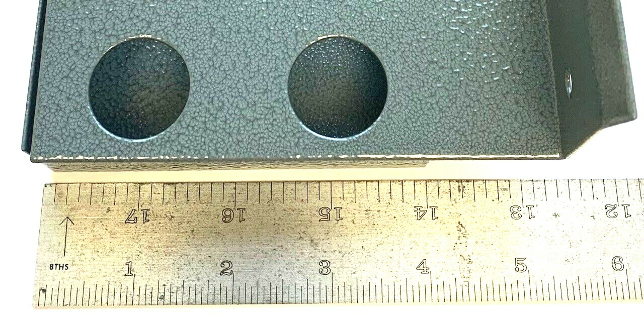 R8 12 SLOT COLLET RACK & TOOL TRAY FOR BRIDGEPORT HIGH PRECISION R8 COLLETS