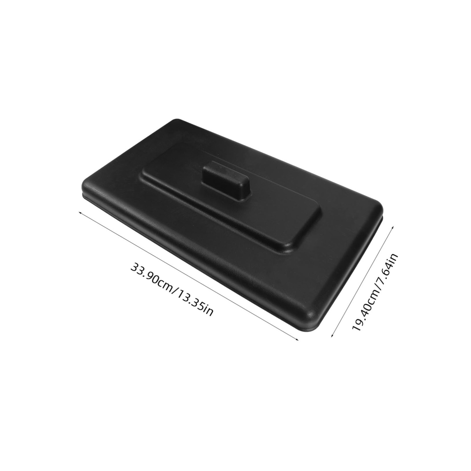 BESTonZON Ice Cream Machine Cover Portable Lid 34.5x19.8cm, Black