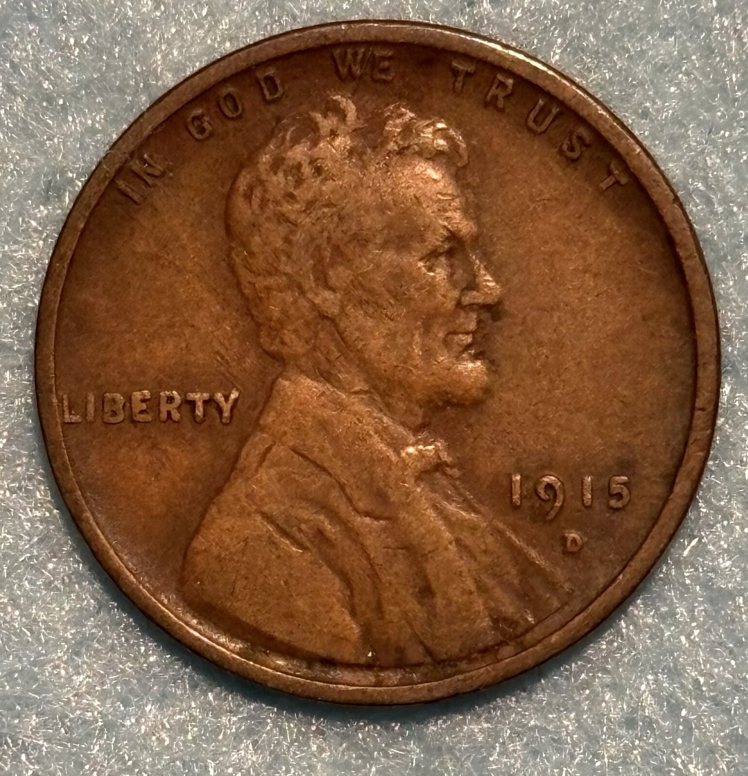 1915 D - Lincoln Wheat Penny - G/VG X-277