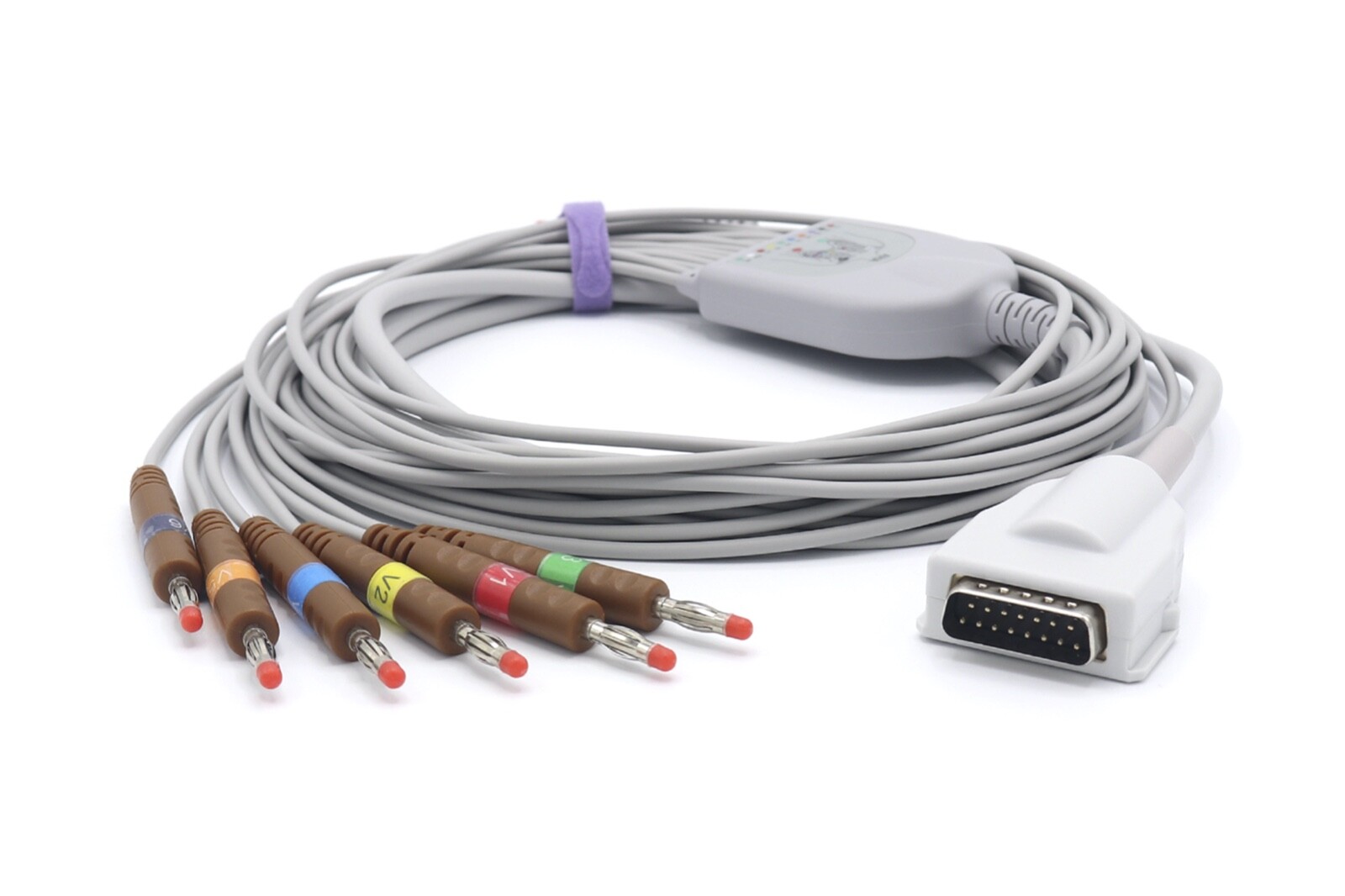 Mortara Burdick 8500 10 Leads Banana EKG Cable Compatible - Same Day Shipping