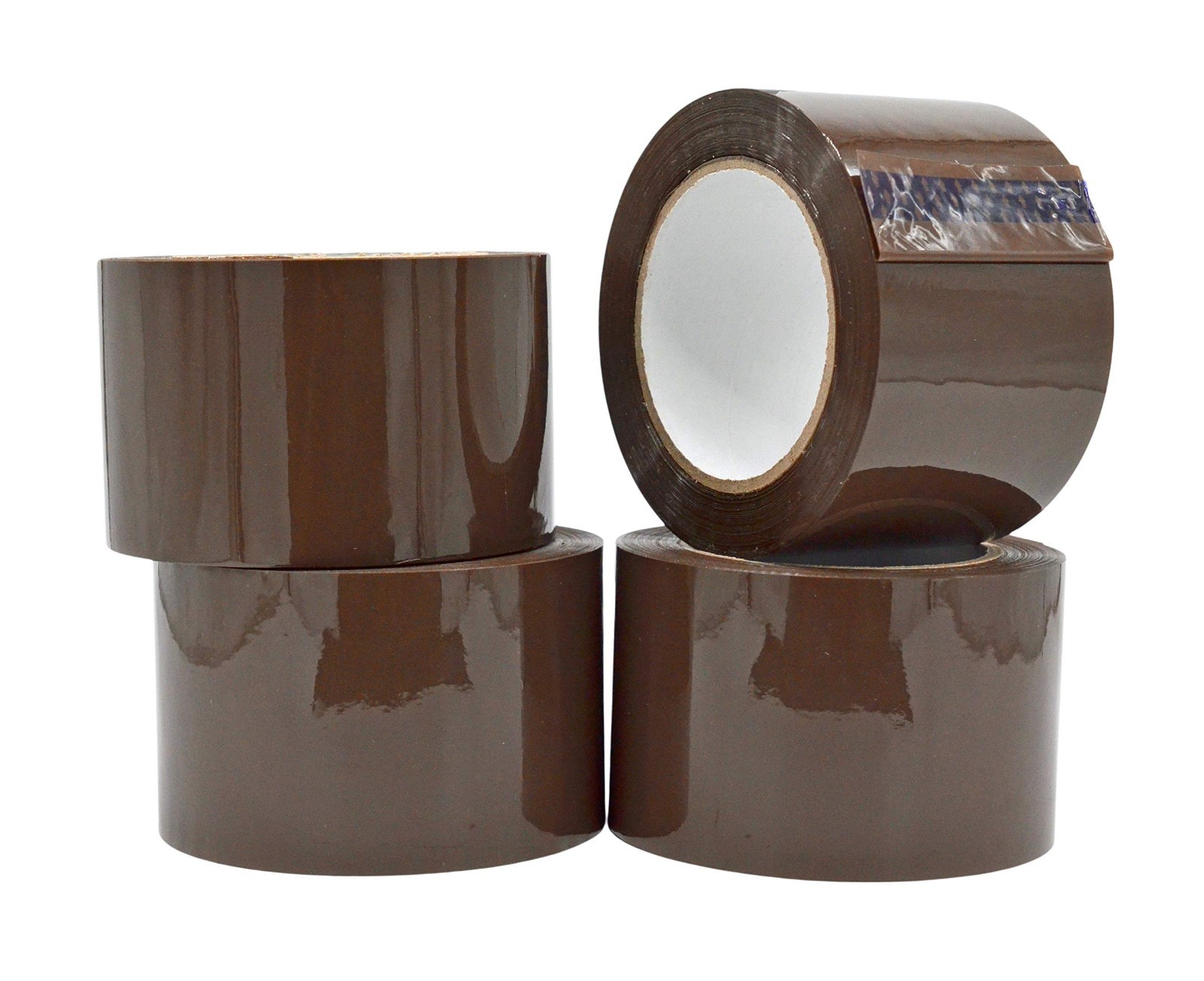 24 Rolls Heavy Duty Tan-Brown Packing Tape 3 Inch x 110 Yards 330 Feet Per Roll