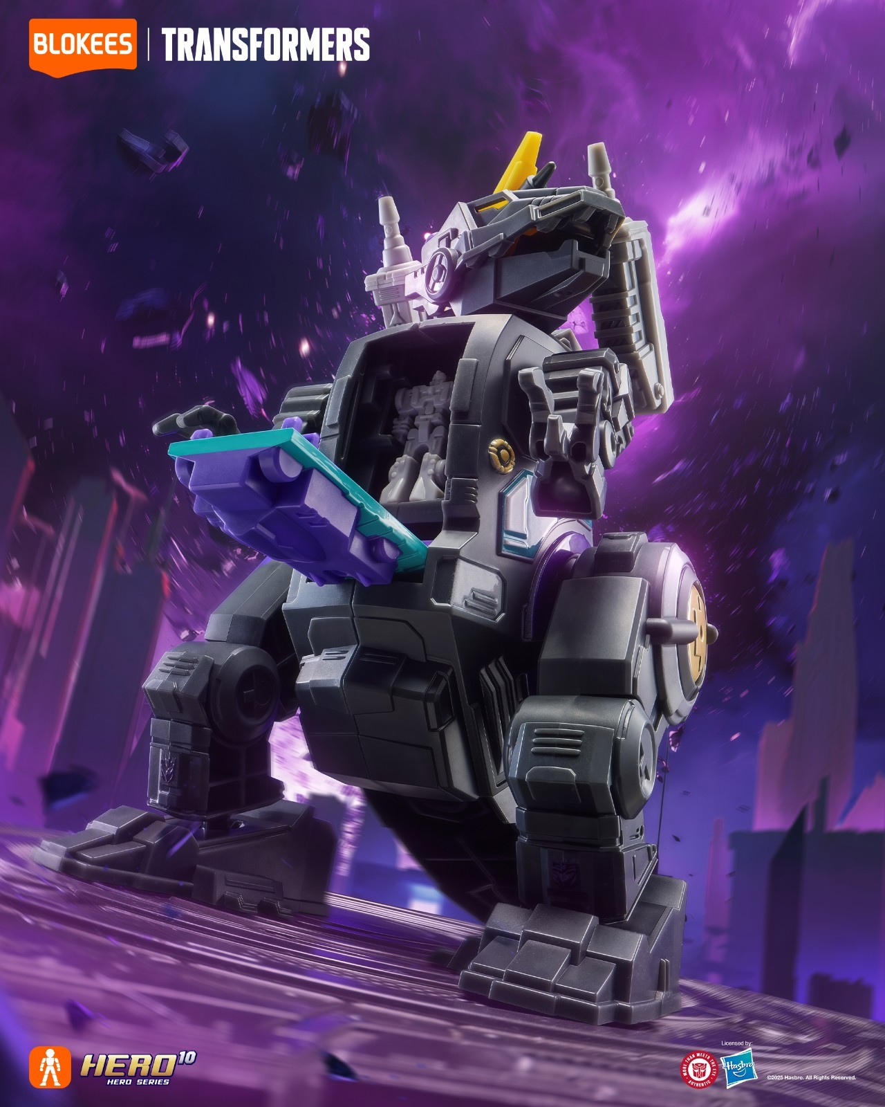 Transformers Blokees Galaxy Version 9 Trypticon Model Kit Action Figure