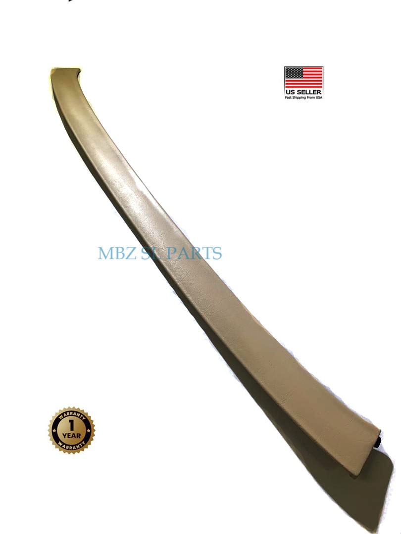 MERCEDES W107 R107 BEIGE Hardtop Bottom Molding Trim 350SL 450SL 380SL 560SL