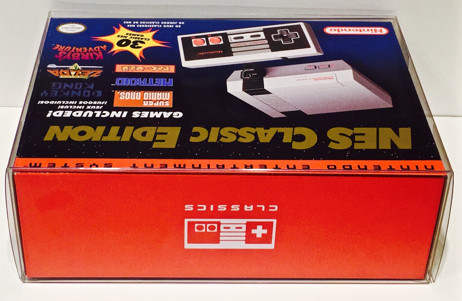 1 Box Protector for SNES and NES CLASSIC EDITION MINI CONSOLE Nintendo Boxes