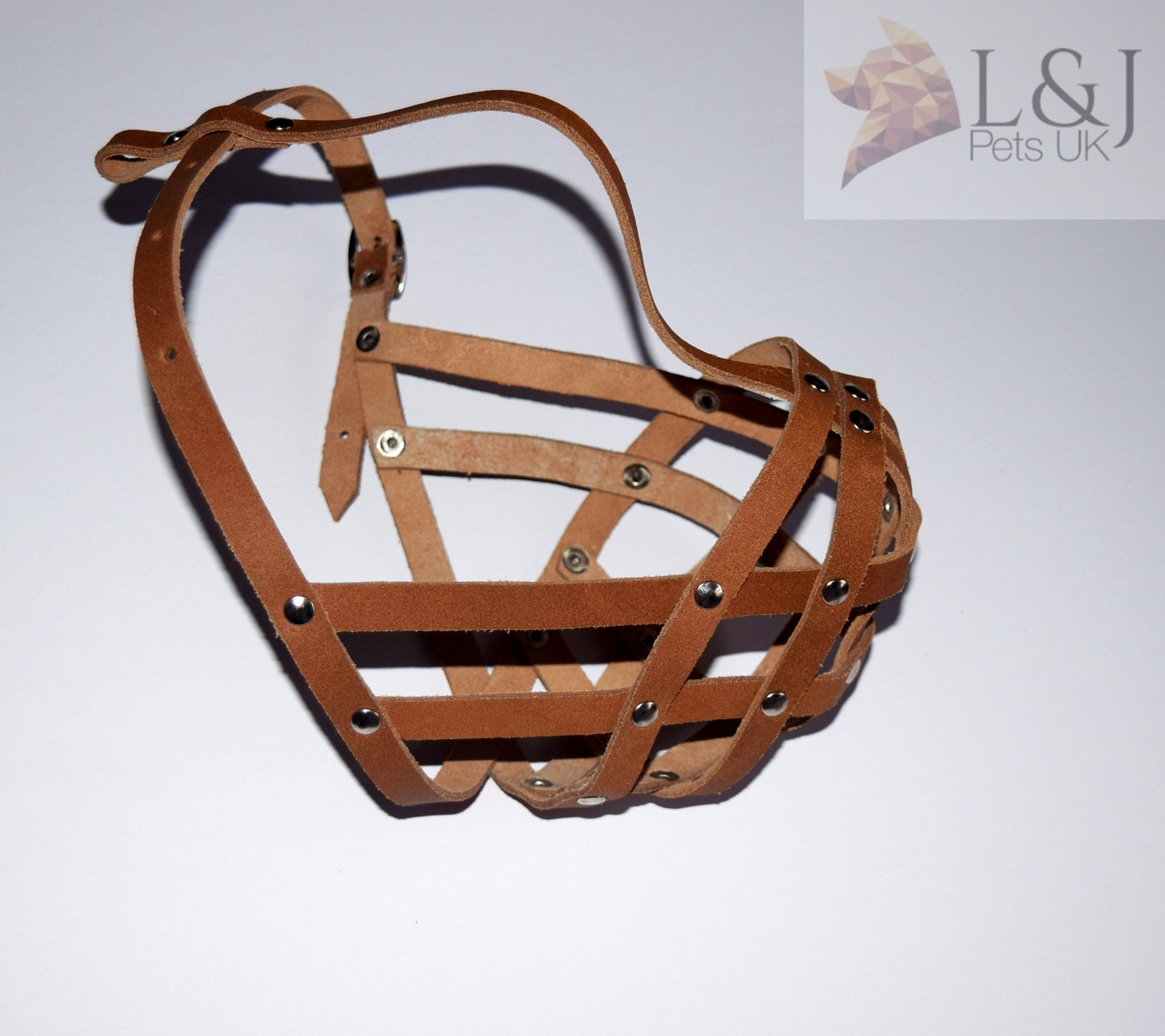 Leather Dog Muzzle | French Bulldog & Similar | Lightweight, Durable, Elegant