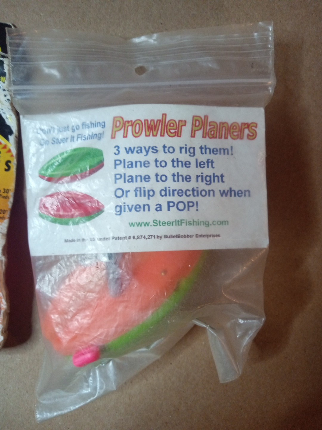 3" Prowler Planer Board X 2 & 1 Lurh Jensen Jet Diver