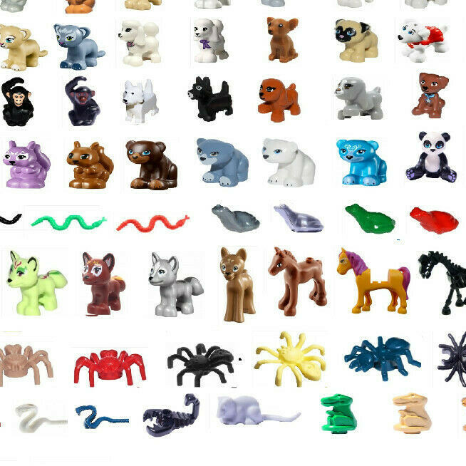 ☀️ LEGO U Pick Animals Pets Friends Elves Zoo Farm City Town Lot Bulk Minifigure